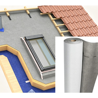 Membrane respirante Kingway pour toiture et mur, papier respirant en HDPE PP pour bâtiment, barrière anti-condensation, sous-couche
