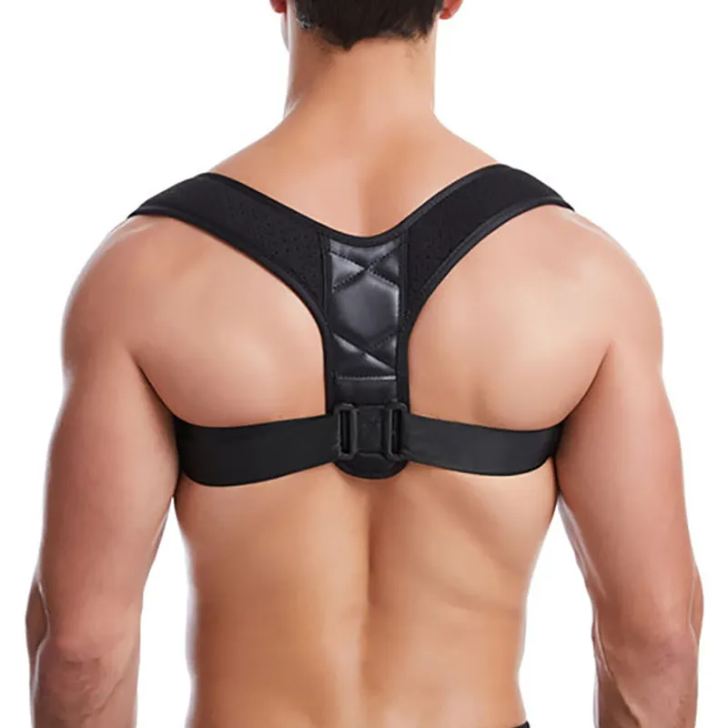 Clavicule Colonne Vertébrale Soutien Remodeler Votre Corps Bureau À Domicile Sport Haut Du Dos Cou Brace Posture Correcteur Réglable Retour Ceinture de Soutien