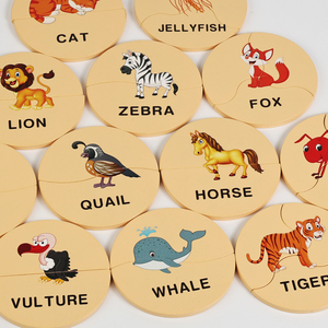 Двусторонняя круглая цифра, английская головоломка, координация рук, глаз и мозга, развивает когнитивные способности детей - Product Image 6