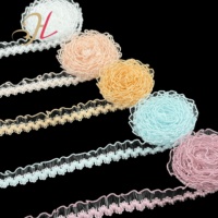 Bande élastique en nylon doux à picots, 15 mm, en soie de poisson, plusieurs couleurs personnalisées, pour sous-vêtements