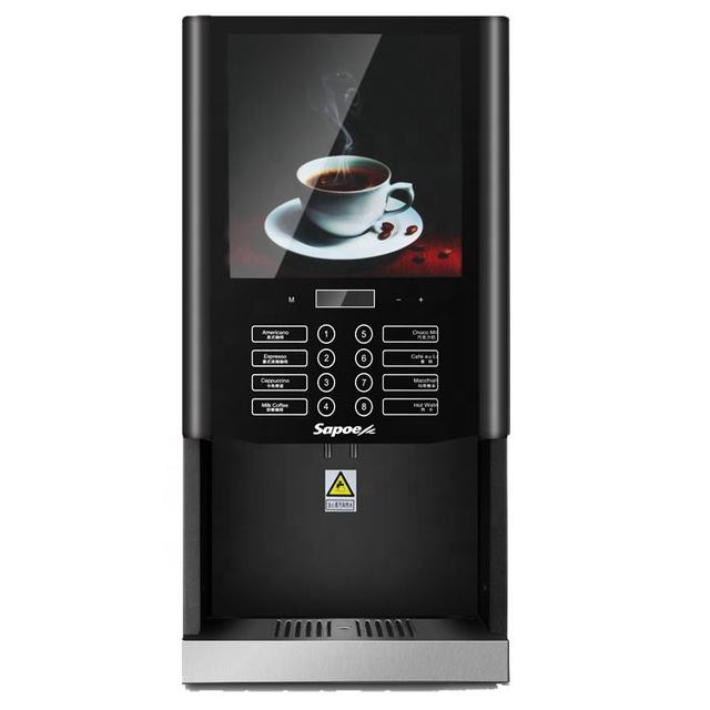 Fully Automatic Tabletop Coffee Vending Machine for Commercial Coffee Preparation