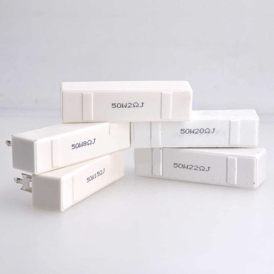 Résistance RF 100W Hechengdianzi Lot De 5 Résistances RF 100 W 50 Ohms RFP 100-50 TW Résistance Charge 50 Pour Circuit Haute Fréquence