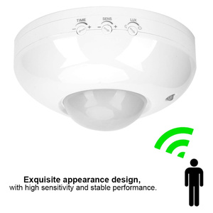 Interruptor Inteligente con Sensor de Movimiento PIR, Detector de Techo Ajustable para Pasillo, Oficina y <span class=keywords><strong>Garaje</strong></span> con AC110V - Product Image 3