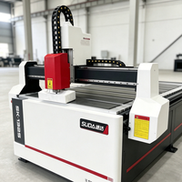 Machine de gravure CNC 1300x2500 pour le travail du bois, découpe MDF, broche à refroidissement par eau