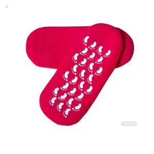 KAITE-1-M0061棉spa硅胶袜子足部护理凝胶保湿袜子