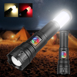 Linterna LED XHP360 Recargable RGB Multifunción para Camping - Product Image 1