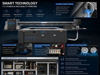 Impresora de grado Industrial 2513, impresora plana Uv, máquina de impresión de inyección de tinta de gran formato, impresora UV 2513 para baldosas de cerámica