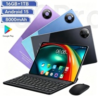 Tablet Terlaris 2026 E60pro 11 Inci Android 15 16GB+1TB Versi Global Dual SIM Layar 2K Full View Prosesor MTK Octa-core