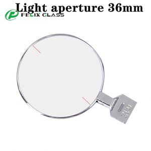 FELIX OPTICAL WZ-YG5 158 Boîte de lentilles d'essai en métal, lentilles optiques en verre en deux parties, instruments d'optométrie de haute qualité certifiés EPA - Product Image 4