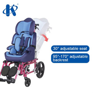 Silla de Ruedas para Niños con Parálisis Cerebral BEIZ BZ-KYET, Marco Ligero de Aleación de Aluminio con Asiento Desmontable, Capacidad de 75 kg - Product Image 3