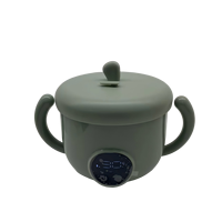 Boîte à lunch intelligente pour bébé de 470 ml, contrôle de la température intelligent, batterie USB, réchauffeur de nourriture portable, plaque chauffante pour tout-petits, pour la voiture
