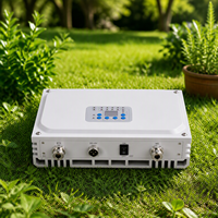 Ripetitore Digitale Pico 900MHz con Guadagno 75dB e Potenza 20dBm, Larghezza di Banda Regolabile, Amplificatore di Segnale Intelligente NMS GSM UMTS LTE per Interni