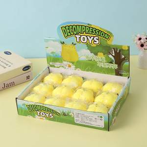 Jouet Squishy Poire de Simulation en TPR, Jouet Sensoriel Anti-Stress à Presser, Cadeau pour Enfants, Adolescents et Adultes - Product Image 3