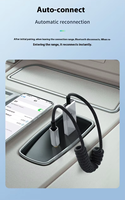 Verliesvrije muziekafspeel USB 5.3 audio-ontvangerconverter met AptX HD/LDAC voor auto & luidspreker