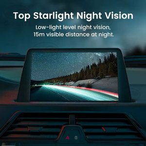 GreenYi AHD1080P Cámara de Visión Trasera para Automóvil 170 °   Cámaras Delanteras y de Reversa para Vehículos con Lente Ojo de Pez Dorada, Visión Nocturna Full HD, G300 - Product Image 3
