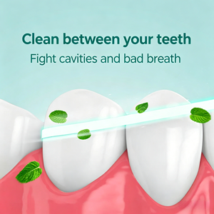 Richsource PTFE Smooth Dental <strong>Floss</strong> Tape Mint Flavor Wholesale Blister Card Package Recommend by Dentist Dental <strong>Floss</strong> - Product Image 2