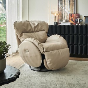 Jins mới có thể điều chỉnh sofa đơn phòng khách hiện đại điện đa chức năng xoay với USB ghế đơn phòng chờ ghế sofa ngồi có thể ngả - Product Image 2