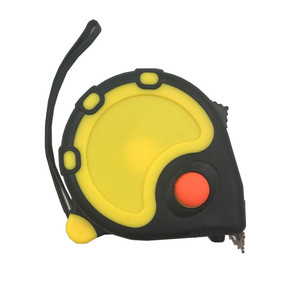 เครื่องมือช่างหนัก สายวัดเหล็กแบบม้วนเก็บได้ พร้อมปุ่มกดสองปุ่ม - Product Image 3