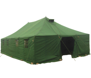 Carpa de Lona de 4.8x8 Metros, Estilo <span class=keywords><strong>Militar</strong></span>, para 20 Personas, con Varios Tamaños y Colores, Fácil de Instalar - Product Image 1