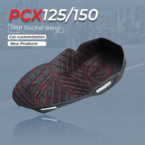 Boîte de rangement en cuir pour moto, accessoires de protection pour HONDA PCX150 PCX125 ADV150
