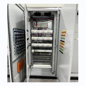 Gabinete de panel de control eléctrico de motor de 200 Amperios, fabricación de un tablero de panel eléctrico