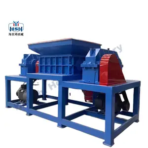 Lốp băm nhỏ máy cho chất thải công nghiệp xử lý Lốp xe cao su tốt Shredder