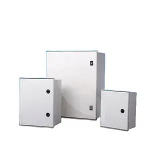 Saip Supplier Wall Mount Power Distribution Fiberglass FRP Solar Electronic Enclosure Box