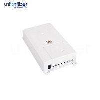Boîtier de terminaison optique mural 8 ports Nap Box pour utilisation intérieure et extérieure avec adaptateurs SC pour FTTH