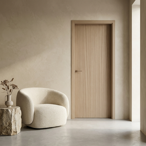 Puerta Interior de Madera con Revestimiento de PVC Premium, Resistente a la Humedad, para Habitaciones de Huéspedes en Hoteles y Resorts de Lujo - Product Image 4