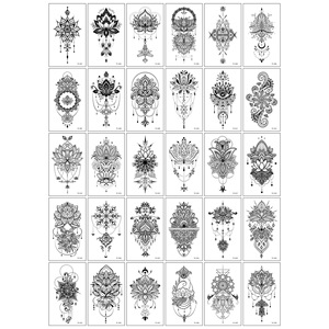 New Design <b>Waterproof</b> UV Printed Customized Shape Vinyl Glossy Slogan Pattern Spark Brand Decorative Temporary Tattoo <b>Sticker</b> - Product Image 2