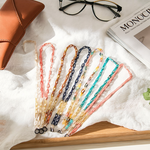 Catena di plastica Angelina con chiusura a scatto da 70 cm per custodie e borse per occhiali - Product Image 5