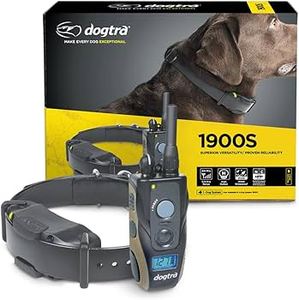 Collier de dressage rechargeable Dogtra 1900S avec télécommande réglable portée 3-4 milles et sifflets pour chien - Product Image 3