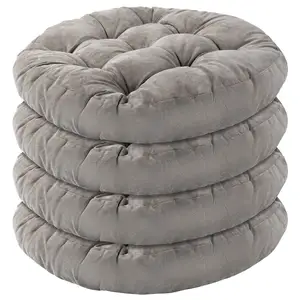 Corduroy Meditation Floor Pillow Round Seating Floor Cushions Outdoor Seat Pads for Yoga Chair Sofa Tatami Patio Room