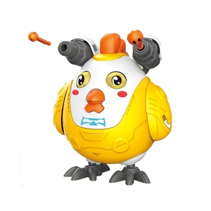 Ensemble de jouets coq blindé à assembler - Robot animal transformable - Jouet d'assemblage transformable (18 pièces) - Product Image 3
