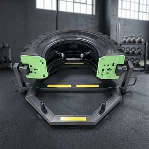 Heavy Load Rubber Rolling Tire <b>Exerciser</b> Adjustable Resistance Cross Training Equipment For Athletic Club - Product Image 2