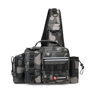 Multifunctional Waist & Tactical Backpack Large Capacity <b>Fishing</b> <b>Rod</b> & Gear Bag with Insert Convenient Crossbody Design - Product Image 1