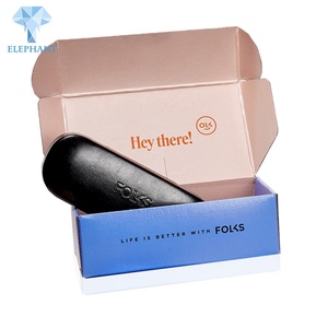 Printed Personalized Custom Corrugated Paper Cardboard Luxury Packaging <b>Box</b> for Sunglasses - Product Image 3