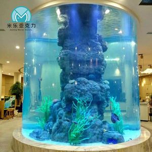 Fabriek Op Maat Gemaakte Hoogwaardige Transparante Acryl Glazen Buis Jelly Fish Aquaria - Product Image 4