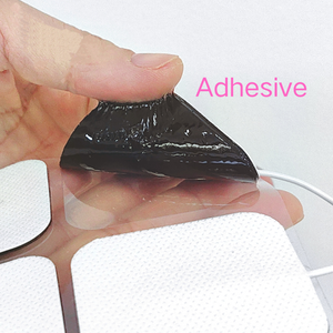 Mesin pemijat PIN kembali digunakan elektroda tidak tenunan disesuaikan elektroda Pigtail Tens elektronik perekat diri ECG elektroda puluhan - Product Image 4