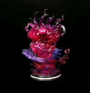 Nouveau jouet en PVC lumineux de style anime loup, modèle de scène fantôme à main, style personnage GK Genga, jouet de dessin animé Frozen, fonction souffleur d'air - Product Image 4