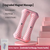 Rouleau de massage des pieds direct usine, entraîneur d'arche plantaire pour fasciite plantaire, rouleau double rangée en forme d'arachide pour pieds plats, vente en gros, personnalisation OEM