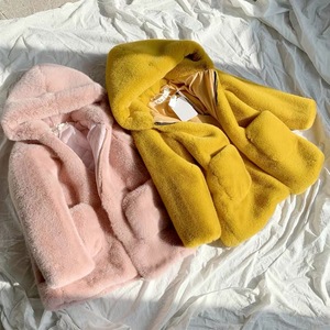 Factory Price Baby <strong>Winter</strong> Thick Warm Fake Faux Mink Fur <strong>Coat</strong> Children Kids Faux Fur <strong>Coat</strong> <strong>Girls</strong> - Product Image 2