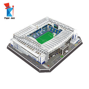 Mejor precio de fábrica súper Venta caliente 3D rompecabezas estadio de fútbol modelo de papel rompecabezas DIY regalos para adultos - Product Image 5