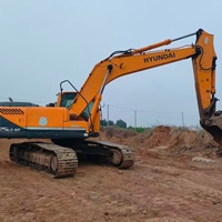 Excavatrice Hyundai 225LC-9T d'occasion de haute qualité, importée de Corée, excavatrice hydraulique sur chenilles d'occasion Hyundai 225, excavatrice d'occasion Hyundai 225LC-9T