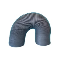 Conduit flexible en PVC et aluminium de qualité industrielle, vente directe d'usine, personnalisé, 22 pouces, monocouche, pour l'air