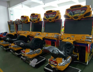 Máquina de arcade en línea con monedas, simulador de entrenamiento de conducción de coche, cabina de carreras, otros productos de parque de atracciones - Product Image 6