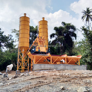 โรงงานผลิตคอนกรีตเคลื่อนที่ โรงงานคอนกรีตผสมเสร็จ โรงงานผสมคอนกรีตสำหรับขาย - Product Image 1