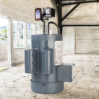 Moteur de compresseur d'air à induction monophasé IE2, 4 CV, 230 V, 60 Hz, 2800 tr/min, cadre NEMA, TEFC, montage sur pied, modèle F56C Roll