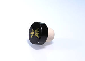 Tapas de botella personalizadas Aluminio Madera Aleación de zinc Licor Spirit Whisky Vodka Tequlia Tapones para botella de vino - Product Image 5