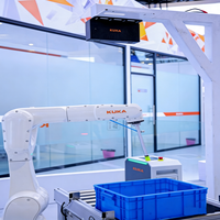Sistema de Visión 3D KUKA de Alta Precisión con Gran Campo de Visión, Cámara 3D Anti-Luz Ambiental para Robot de Despaletización, Posicionamiento, Ensamblaje y Panel PC